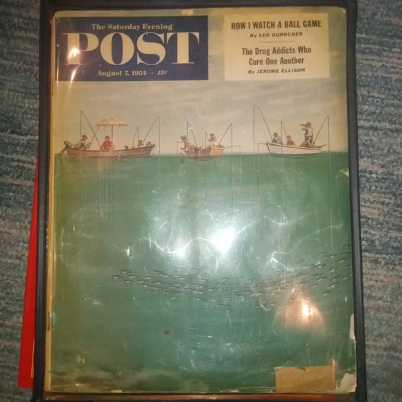 Saturday Evening Post from August 7,1954 - The Drug Addicts Who Cure One Another - Picture 9 of 11